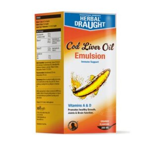 HERBAL DRAUGHT COD LIVER SYR 200ML