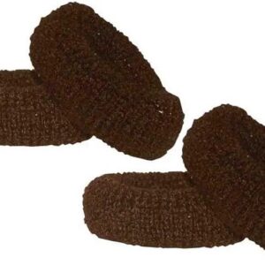 FLAIR ELASTIC HAIR BANDS BROWN