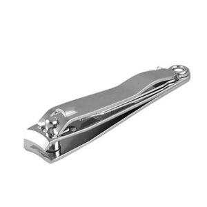FLAIR NAIL CLIPPERS BRUSHED STEEL