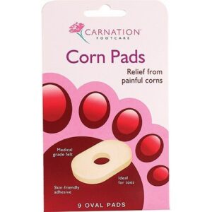 CARNATION CORN PADS 9`S