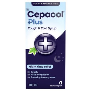 CEPACOL PLUS COUGH AND COLD SYR 100ML