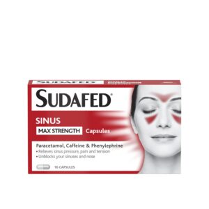 SUDAFED SINUS PAIN 500MG/60MG