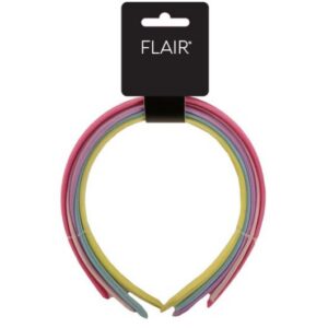 FLAIR KIDDIES ALICE BAND 5 PACK