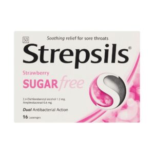 STREPSILS STRAWBERRY SUGAR-FREE