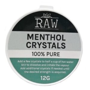 RAW MENTHOL CRYSTALS