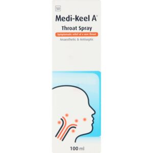 MEDI-KEEL A THROAT SPR