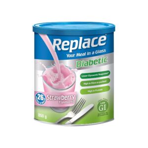 REPLACE DIABETIC STRAWBERRY 850G