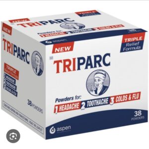 TRIPARC POWDER PLAIN SACHETS 38