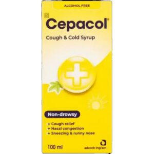 CEPACOL NON DROWSY COUGH AND COLD SYR 100ML