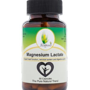 NATTREND MAGNESIUM LACTATE 500MTG CAPS 90