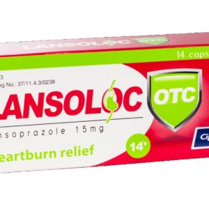 LANSOLOC 15MG CAP OTC