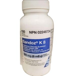 SANDOZ K-600MG TAB